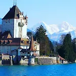 公寓 Thun Alps Scenic Views And Concierge By Swisshut *