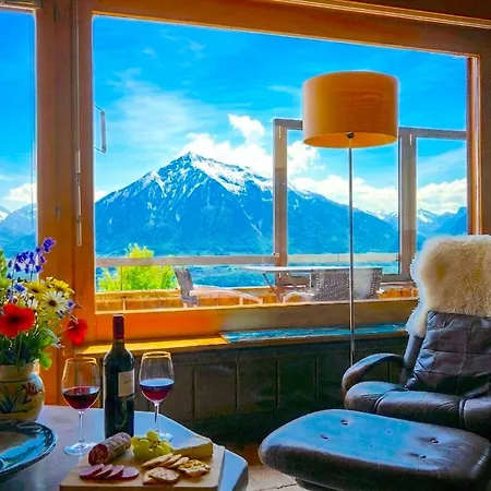 Thun Alps Scenic Views And Concierge By Swisshut * Sigriswil