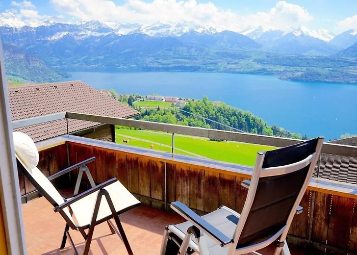 Lejlighed Thun Alps Scenic Views And Concierge By Swisshut