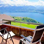 アパート Thun Alps Scenic Views And Concierge By Swisshut