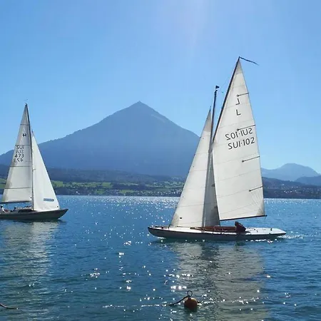 Apartman Thun Alps Scenic Views And Concierge By Swisshut Sigriswil